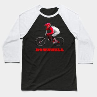 vtt downhill action Baseball T-Shirt